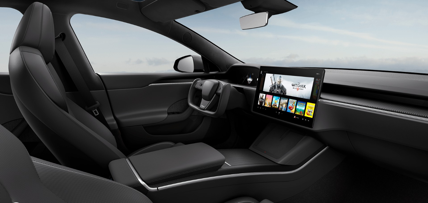 Model S interieur