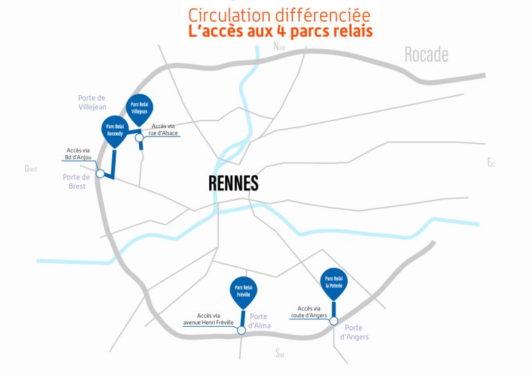 ZFE zones a faibles emissions Rennes